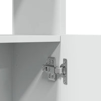 Credenza Bianca 92x33x100 cm in Legno Multistrato 855124