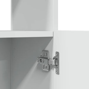 Credenza Bianca 92x33x100 cm in Legno Multistrato 855124