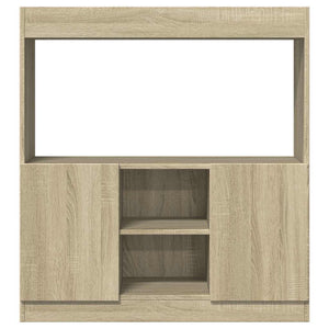 vidaXL Credenza Rovere Sonoma 92x33x100 cm in Legno Multistrato