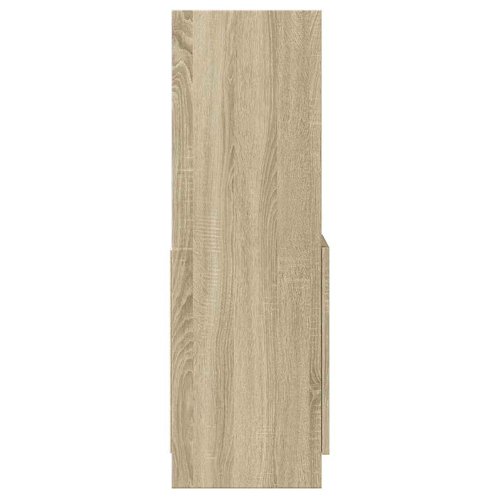 vidaXL Credenza Rovere Sonoma 92x33x100 cm in Legno Multistrato