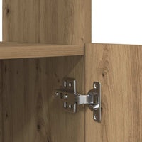 vidaXL Credenza Rovere Artigianale 92x33x100 cm in Legno Multistrato