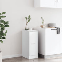 Mobiletto da Farmacia Bianco 30x41x77,5 cm Legno Agglomerato 855151