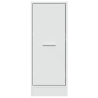 Mobiletto da Farmacia Bianco 30x41x77,5 cm Legno Agglomerato 855151