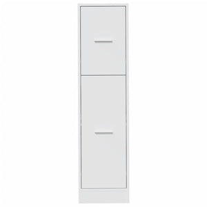 Armadietto da Farmacia Bianco 30x41x118 cm in Truciolato 855160