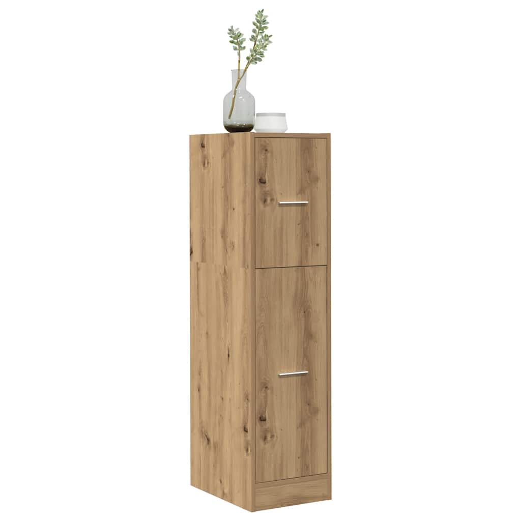 Armadietto da Farmacia Rovere 30x41x118 cm in Truciolato 855168