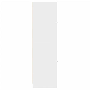 Mobiletto da Farmacia Bianco 30x41x144,5 cm Legno Agglomerato 855169