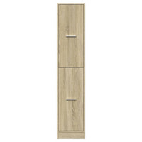 Mobiletto da Farmacia Rovere Sonoma 30x41x144,5 cm Legno Agglomerato 855171