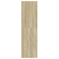 Mobiletto da Farmacia Rovere Sonoma 30x41x144,5 cm Legno Agglomerato 855171