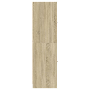 Mobiletto da Farmacia Rovere Sonoma 30x41x144,5 cm Legno Agglomerato 855171