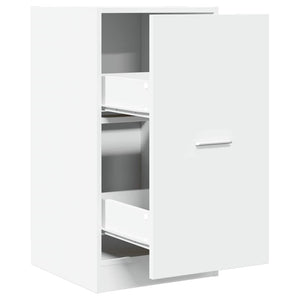 vidaXL Armadietto da Farmacia Bianco 40x41x77,5 cm in Truciolato