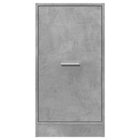 Armadietto da Farmacia Grigio Cemento 40x41x77,5 cm Truciolato 855190