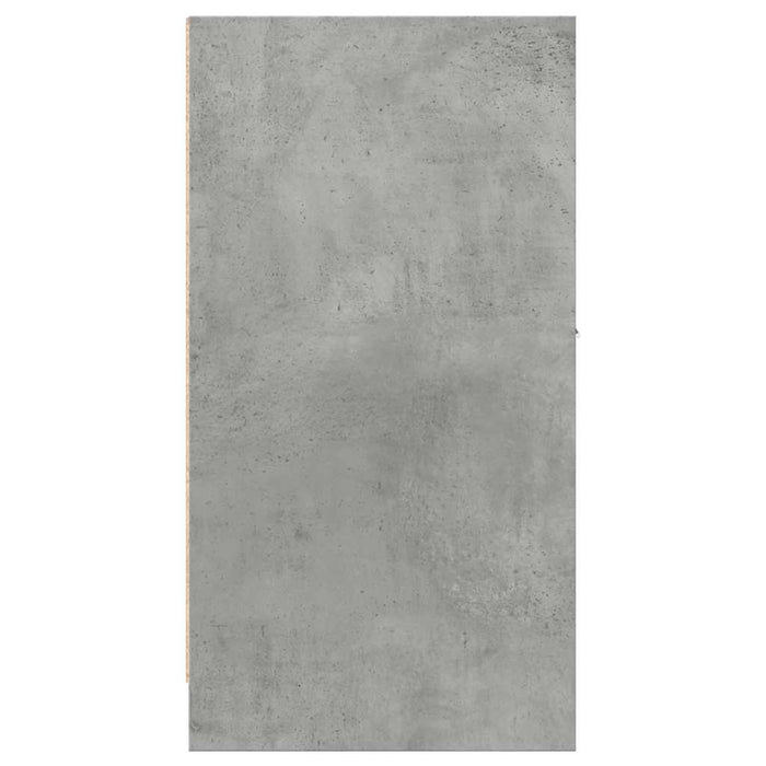 vidaXL Armadietto da Farmacia Grigio Cemento 40x41x77,5 cm Truciolato