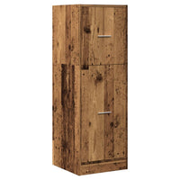 vidaXL Armadietto da Farmacia Legno Vecchio 40x41x118 cm in Truciolato
