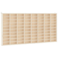 Teca da Collezione in Legno con 80 Scomparti 80x4,5x40,5 cm