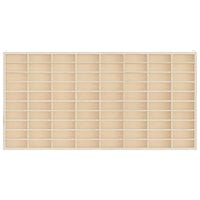 Vetrina da collezione in legno con 80 scomparti 80x4,5x40,5cm 4017377