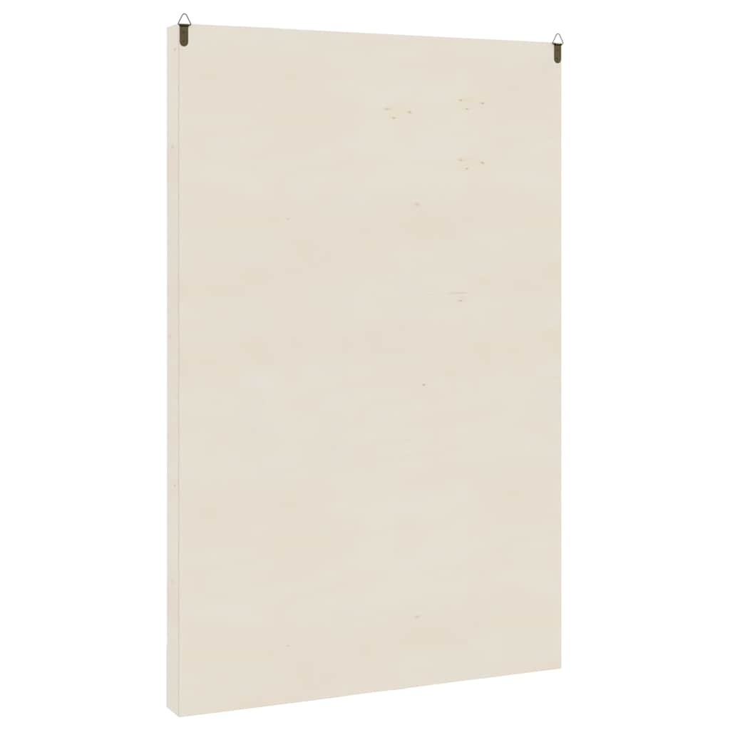 vidaXL Teca da Collezione in Legno con 90 Scomparti 50,5x4,5x79 cm