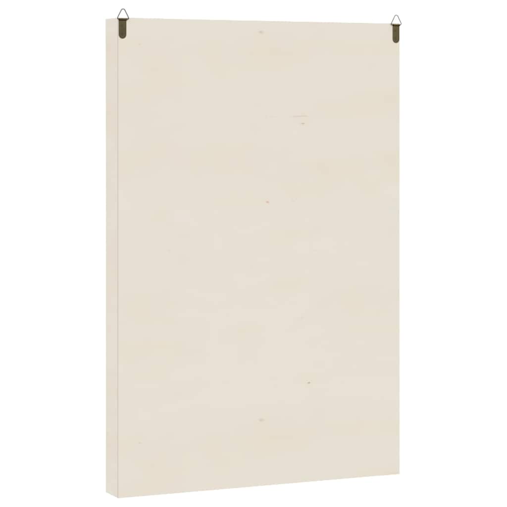 Teca da Collezione in Legno con 56 Scomparti 40x4,5x60 cm