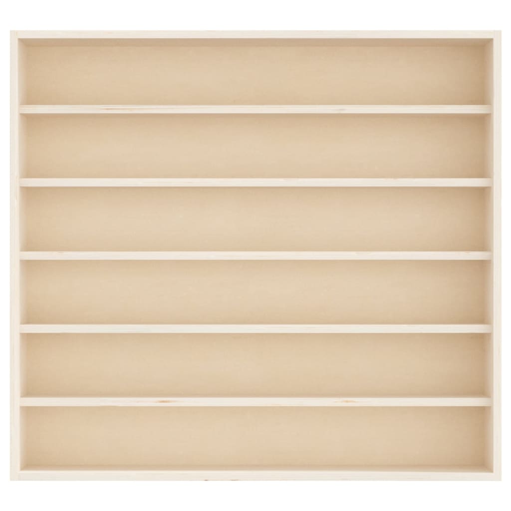 Teca da Collezione in Legno con 6 Ripiani 60x8,5x55 cm 4017382