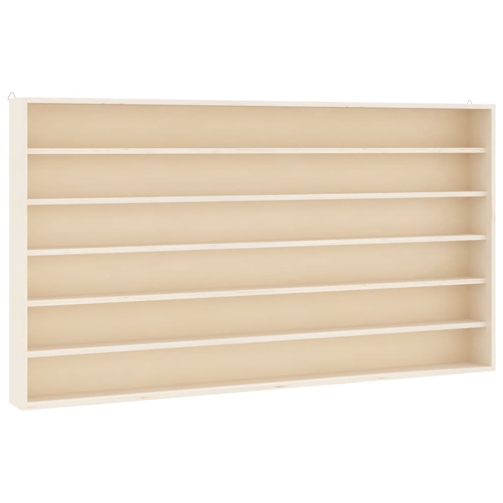 Teca da Collezione in Legno con 6 Ripiani 80x8,5x55 cm 4017383