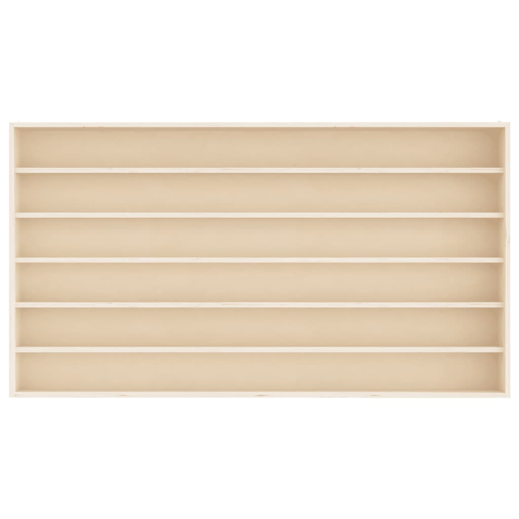 Teca da Collezione in Legno con 6 Ripiani 80x8,5x55 cm 4017383