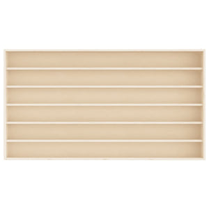 Teca da Collezione in Legno con 6 Ripiani 80x8,5x55 cm 4017383