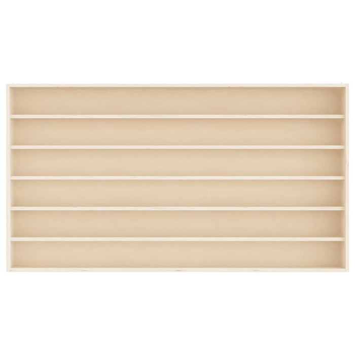 Teca da Collezione in Legno con 6 Ripiani 80x8,5x55 cm 4017383