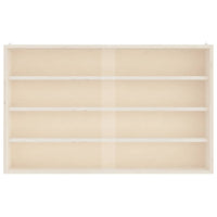 Vetrina da collezione in legno con ante 60x8,5x37cm 4017386