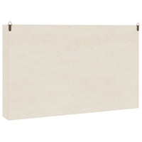 vidaXL Teca da Collezione in Legno con Porte 60x8,5x37 cm