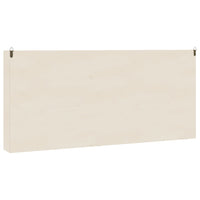 vidaXL Teca da Collezione in Legno con Porte 80x8,5x37 cm