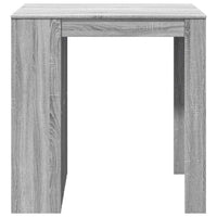 Tavolo da Bar Grigio Sonoma 102x70x103,5 cm in Truciolato 3309326