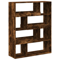 Libreria Rovere Fumo 100x33x125,5 cm in Legno Multistrato 3309334