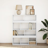 vidaXL Libreria Bianca 100x33x125,5 cm in Truciolato