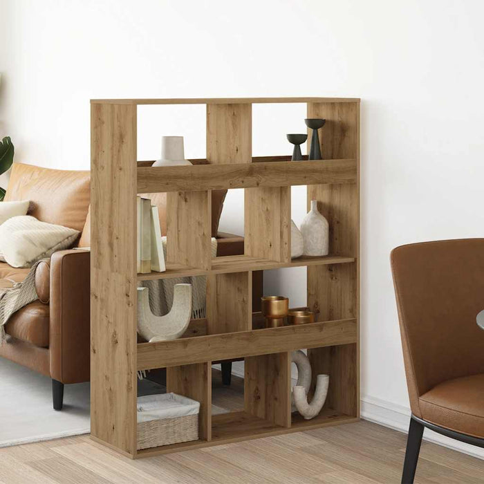 Libreria Rovere Artigianale 100x33x125,5cm in Truciolato 3309365