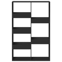 Libreria Nera 100x33x155,5 cm in Legno Multistrato 3309394