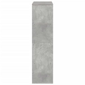 Divisorio Stanza Grigio Cemento 100x33x125,5 cm in Truciolato 3309486