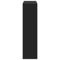 Divisorio Stanza Nero 100x33x125,5 cm in Truciolato 3309520