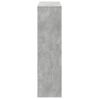 Divisorio Stanza Grigio Cemento 100x33x125,5 cm in Truciolato 3309522