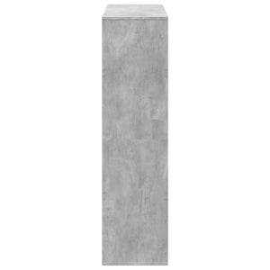 Divisorio Stanza Grigio Cemento 100x33x125,5 cm in Truciolato 3309522