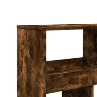 Divisorio Stanza Rovere Fumo 100x33x125,5 cm in Truciolato 3309523