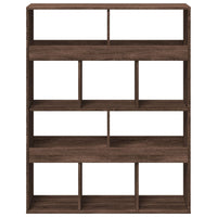 Divisorio Stanza Rovere Marrone 100x33x125,5 cm in Truciolato