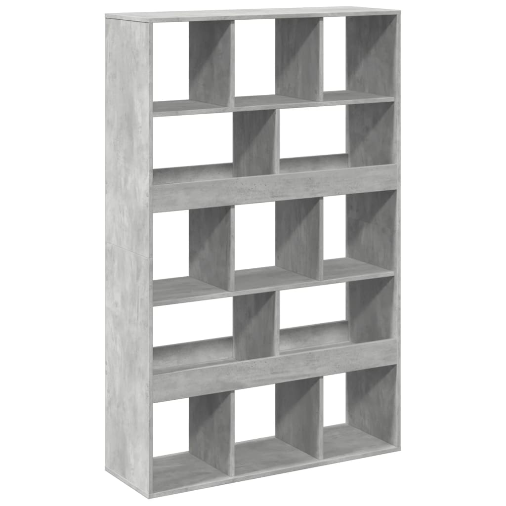 Libreria Grigio Cemento 100x33x156,5 cm in Truciolato 3309531