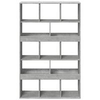Libreria Grigio Cemento 100x33x156,5 cm in Truciolato 3309531