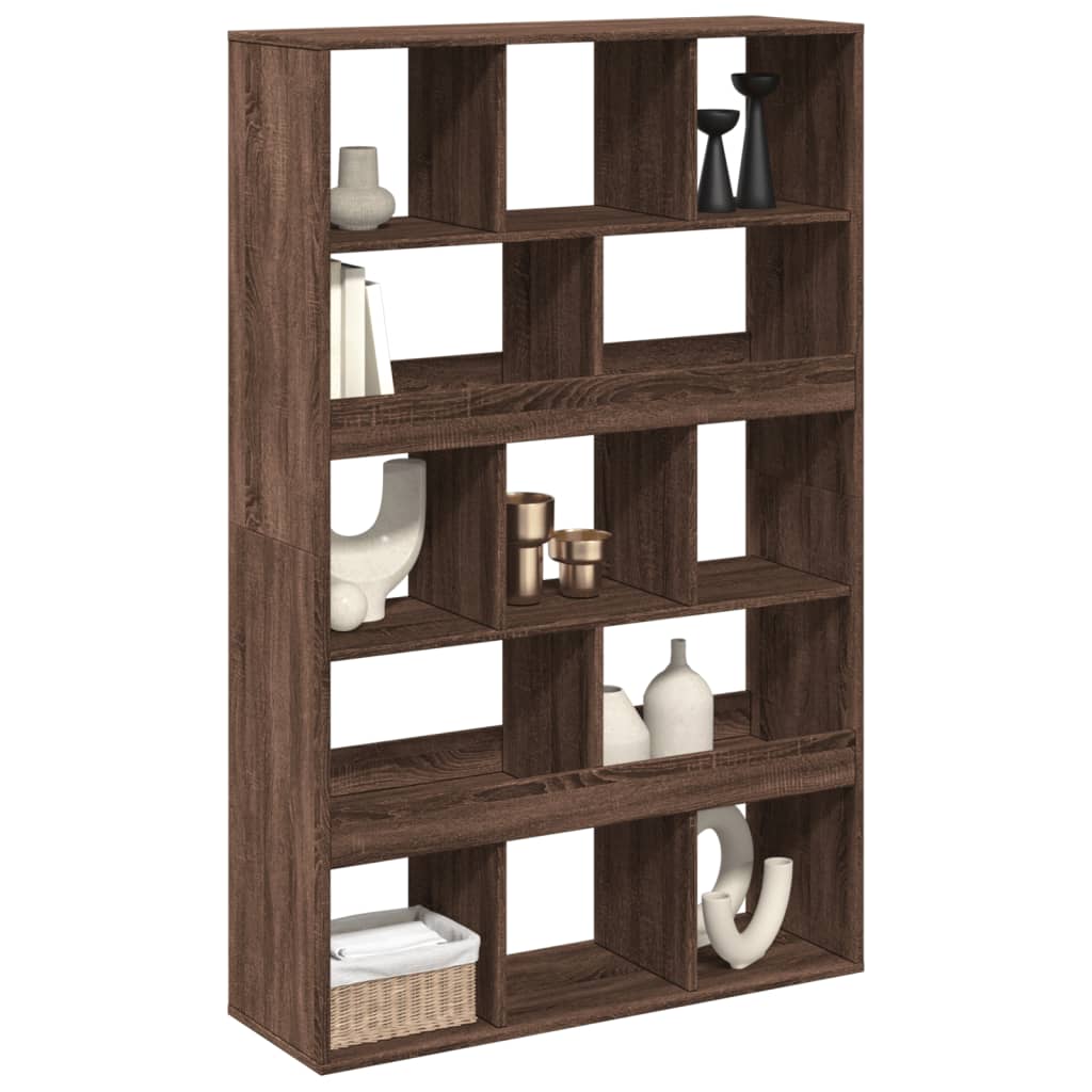 Libreria Rovere Marrone 100x33x156,5 cm in Truciolato 3309534