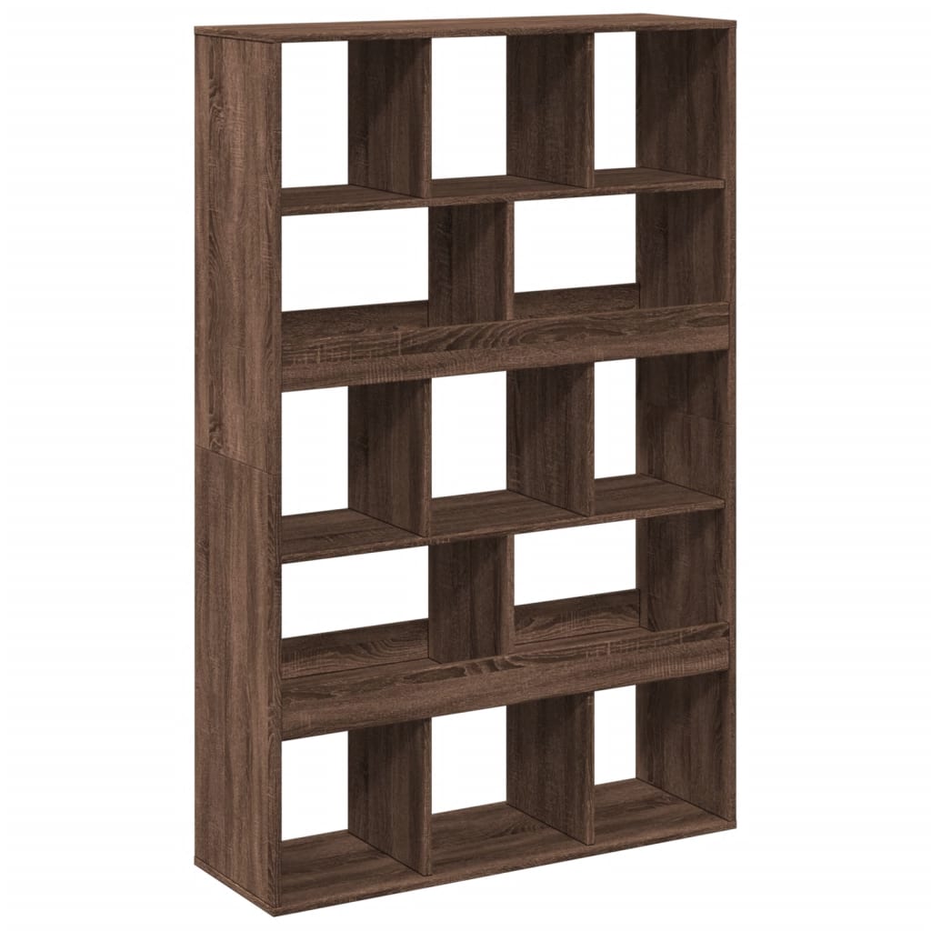 Libreria Rovere Marrone 100x33x156,5 cm in Truciolato 3309534