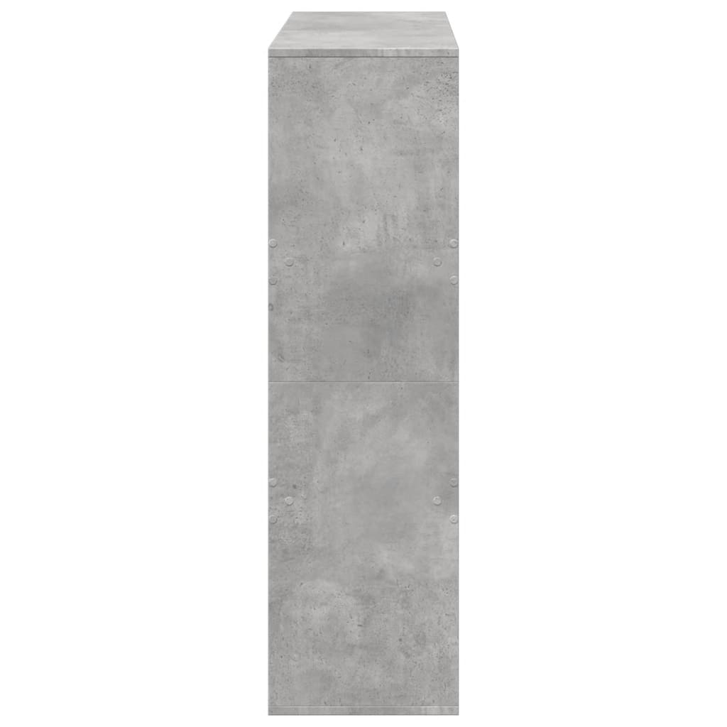 Divisorio Grigio Cemento 100x33x115 cm in Truciolato 3309549