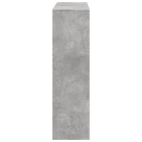 Divisorio Grigio Cemento 100x33x115 cm in Truciolato 3309549