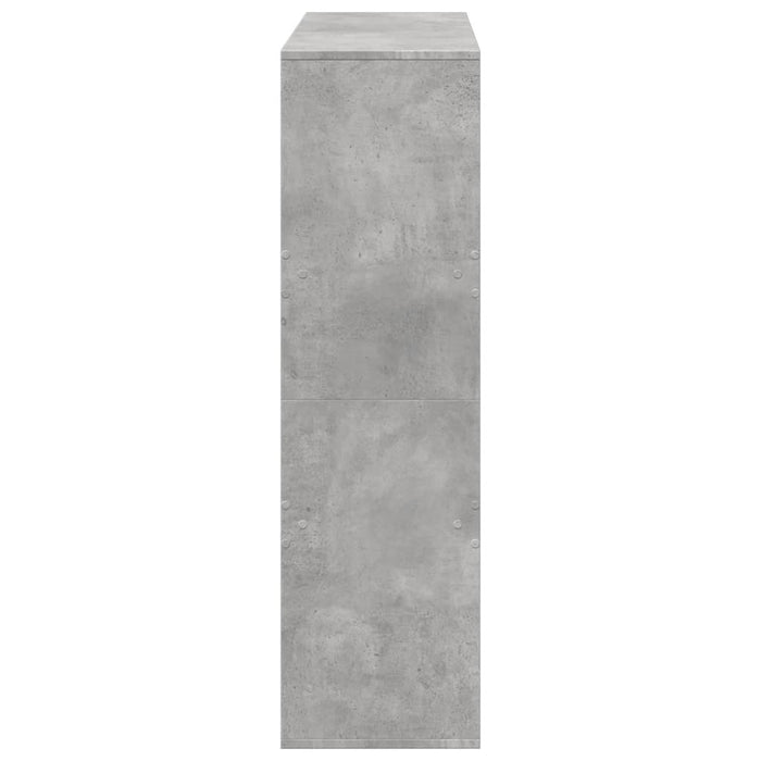 Divisorio Grigio Cemento 100x33x115 cm in Truciolato 3309549