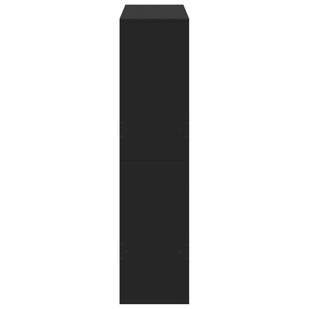 Divisorio Nero 100x33x135 cm in Truciolato 3309556