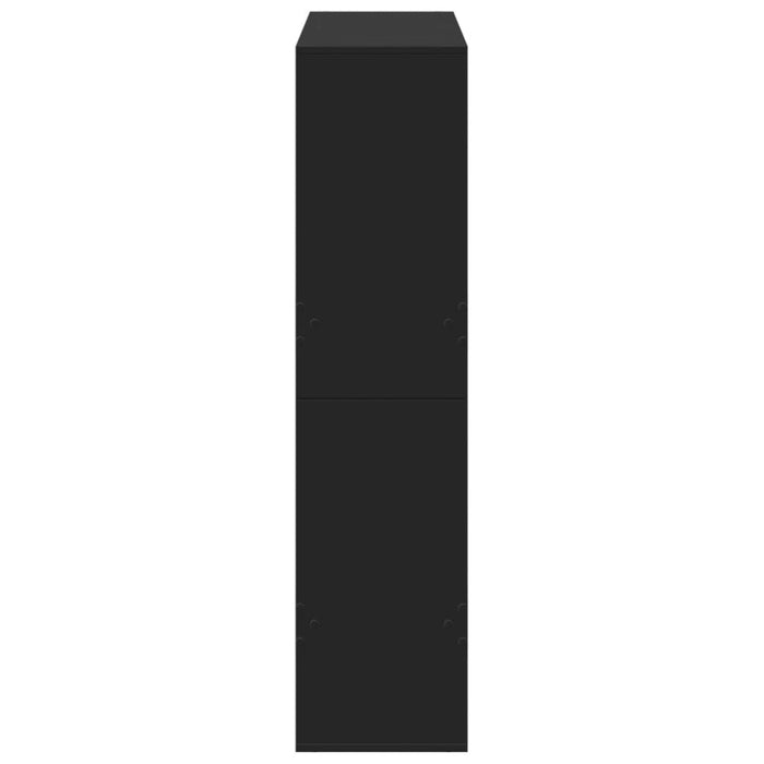 Divisorio Nero 100x33x135 cm in Truciolato 3309556