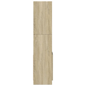 vidaXL Credenza Rovere Sonoma 92x33x140 cm in Legno Multistrato